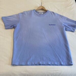Madhappy Lavender Heavyweight Short Sleeve Tee. Size Medium
